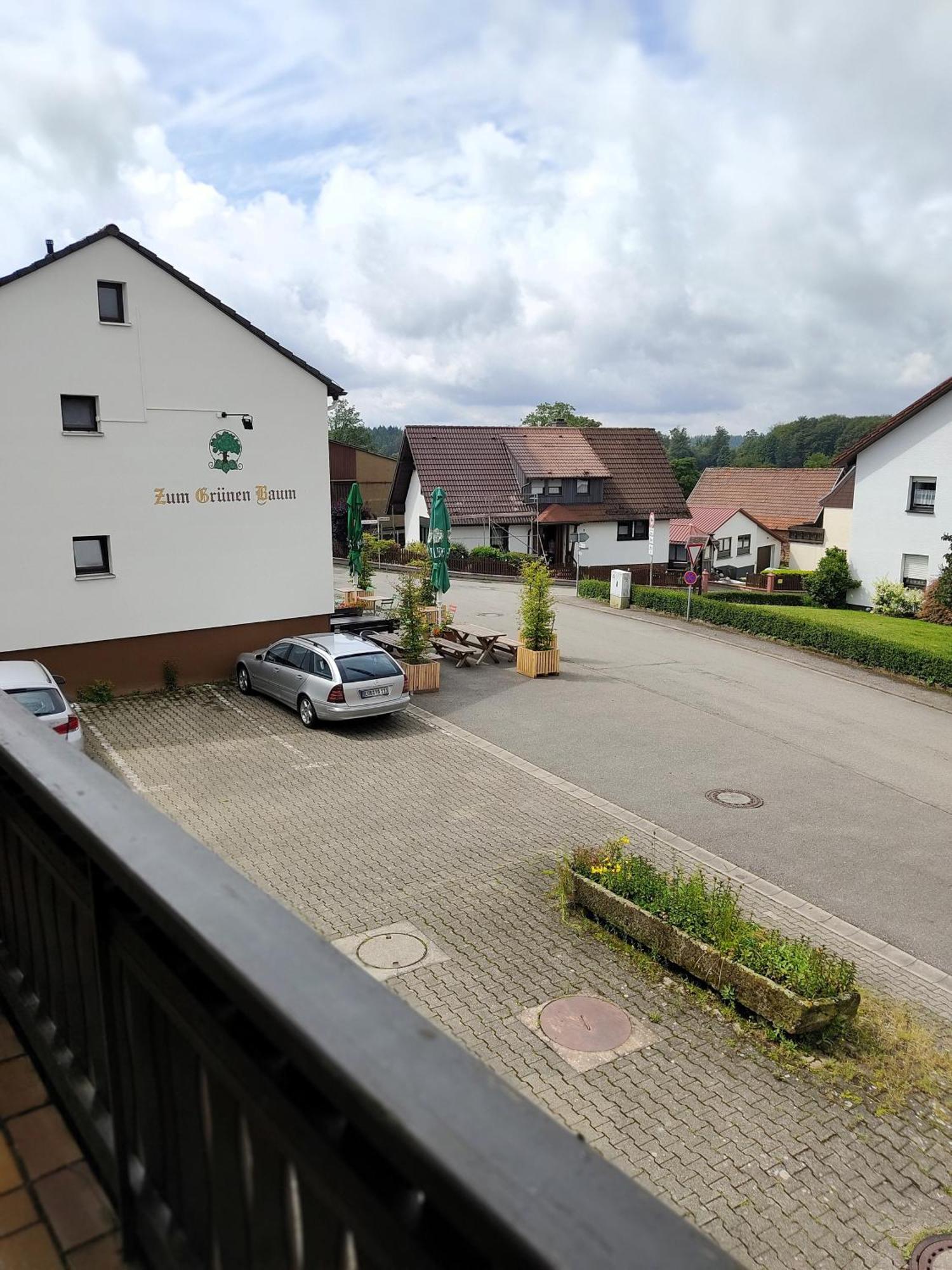 Gruenvogels Landgasthof Zum Gruenen Baum Oberzent Εξωτερικό φωτογραφία